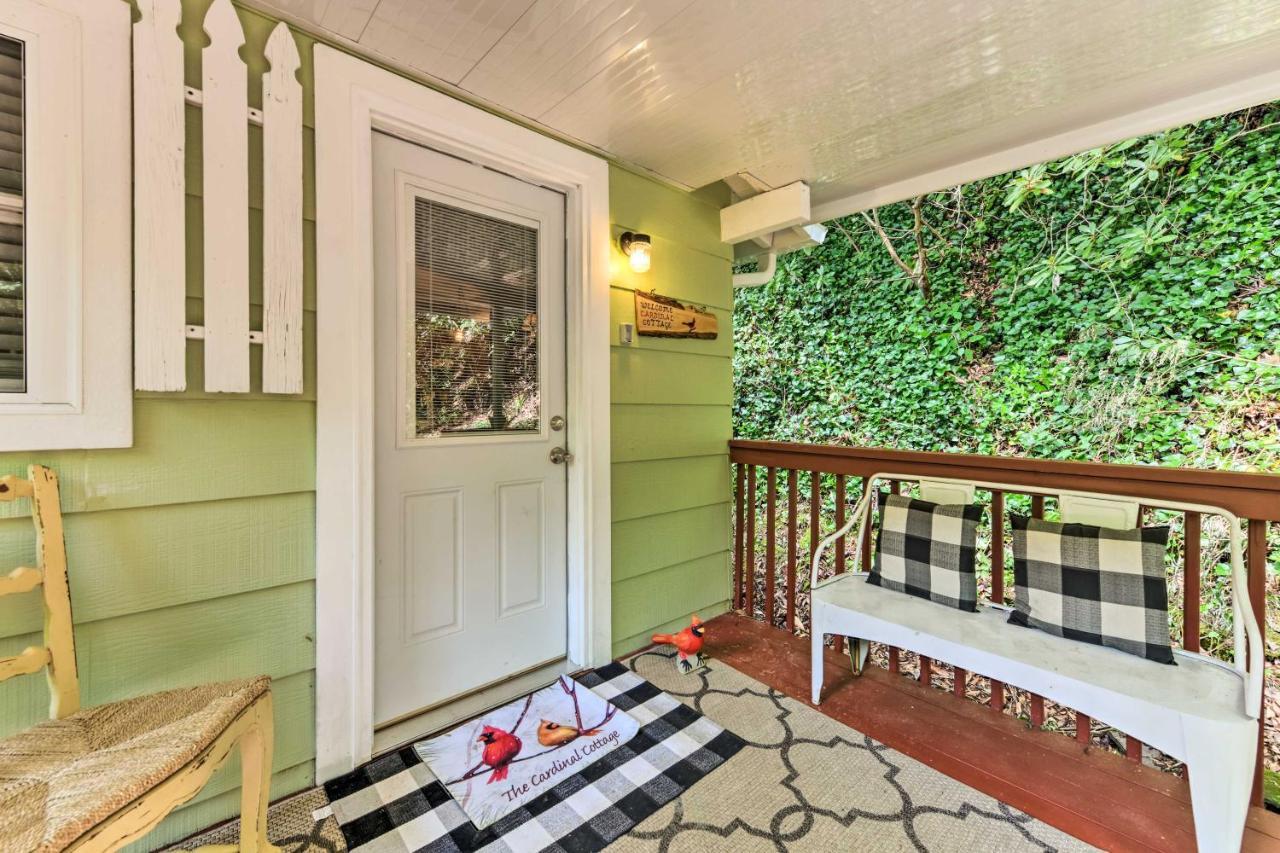 Tranquil Creekside Cottage With Deck And Lanai Franklin Exterior foto