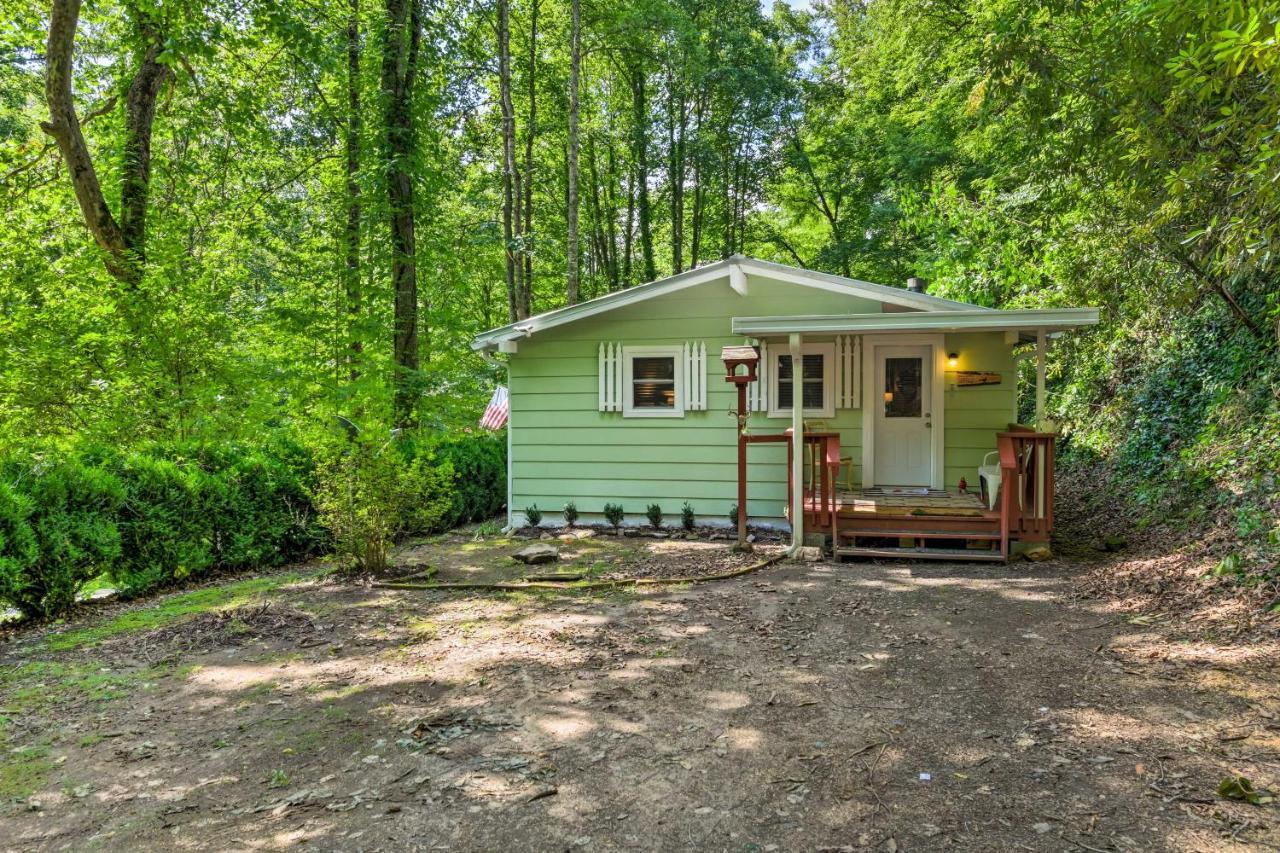 Tranquil Creekside Cottage With Deck And Lanai Franklin Exterior foto